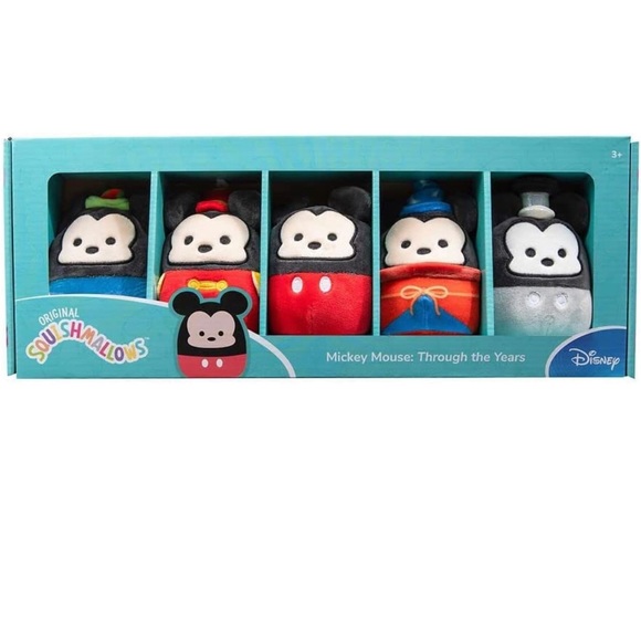 Squishmallows Other - Disney Mickey Mouse Through the Years Squishmallow Set